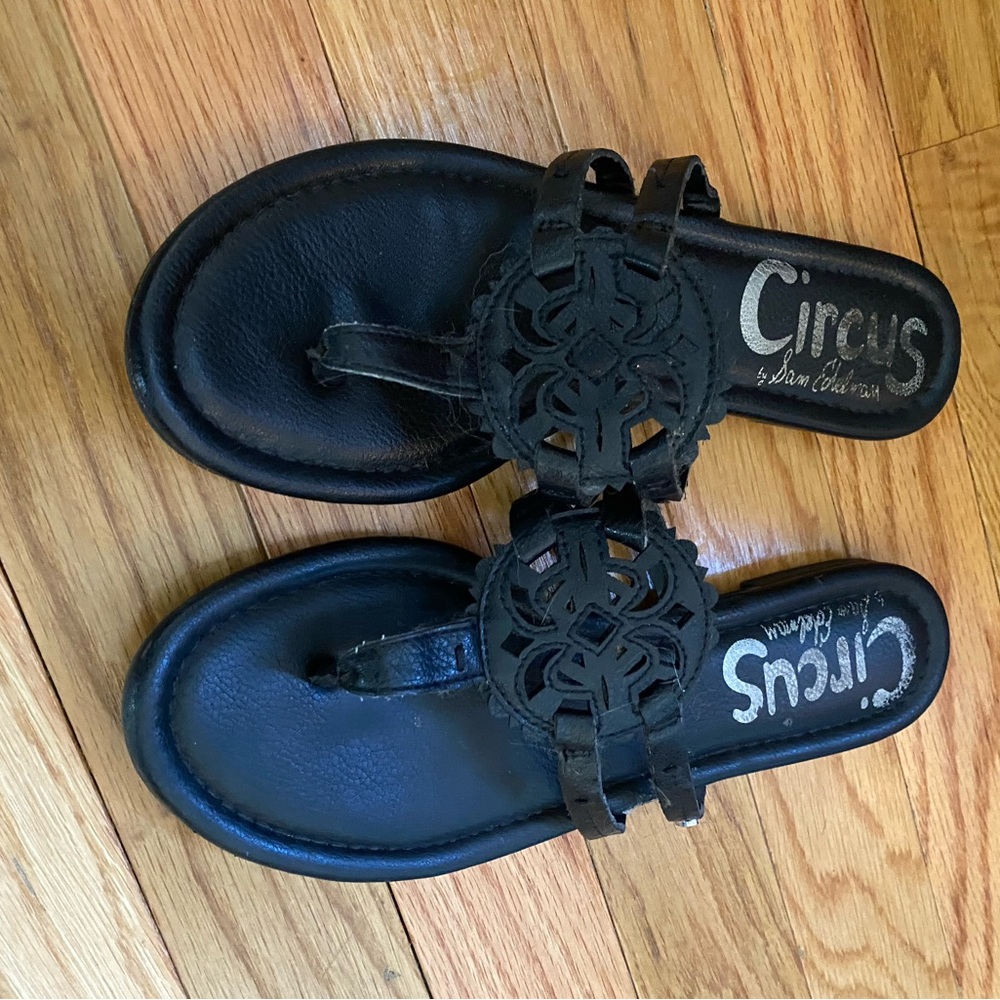Circus by Sam Edelman Black Slide Sandals
